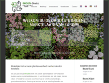 Tablet Screenshot of groen-direkt.nl